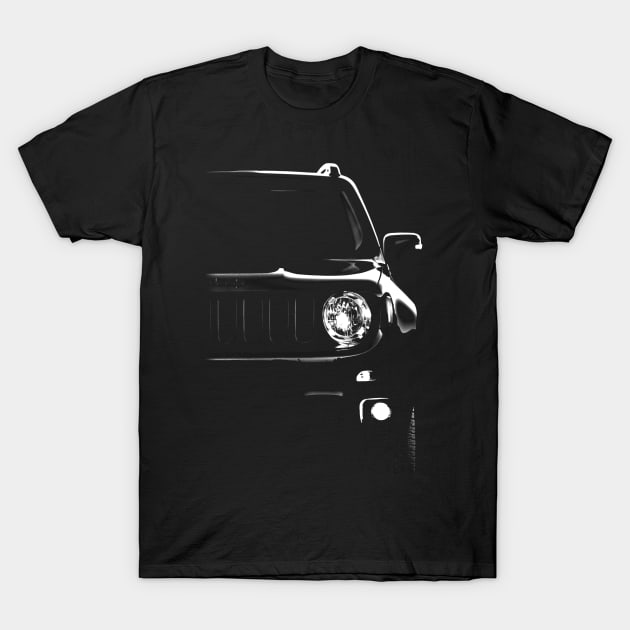 Jeep Renegade, jeep 2015 T-Shirt by hottehue